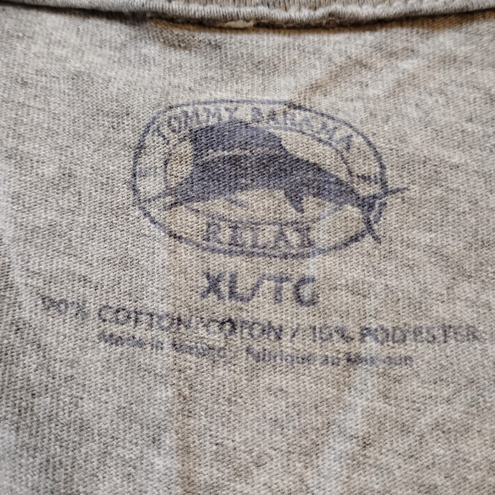 Tommy Bahama Relax T Shirt Men's Extra Large Gray Daily Dose of Iron Golf Clubs - Picture 5 of 12